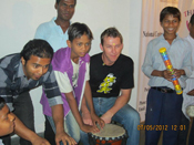 Bal Sahyog Children with Brett Lee at Jasola Vihar Delhi
